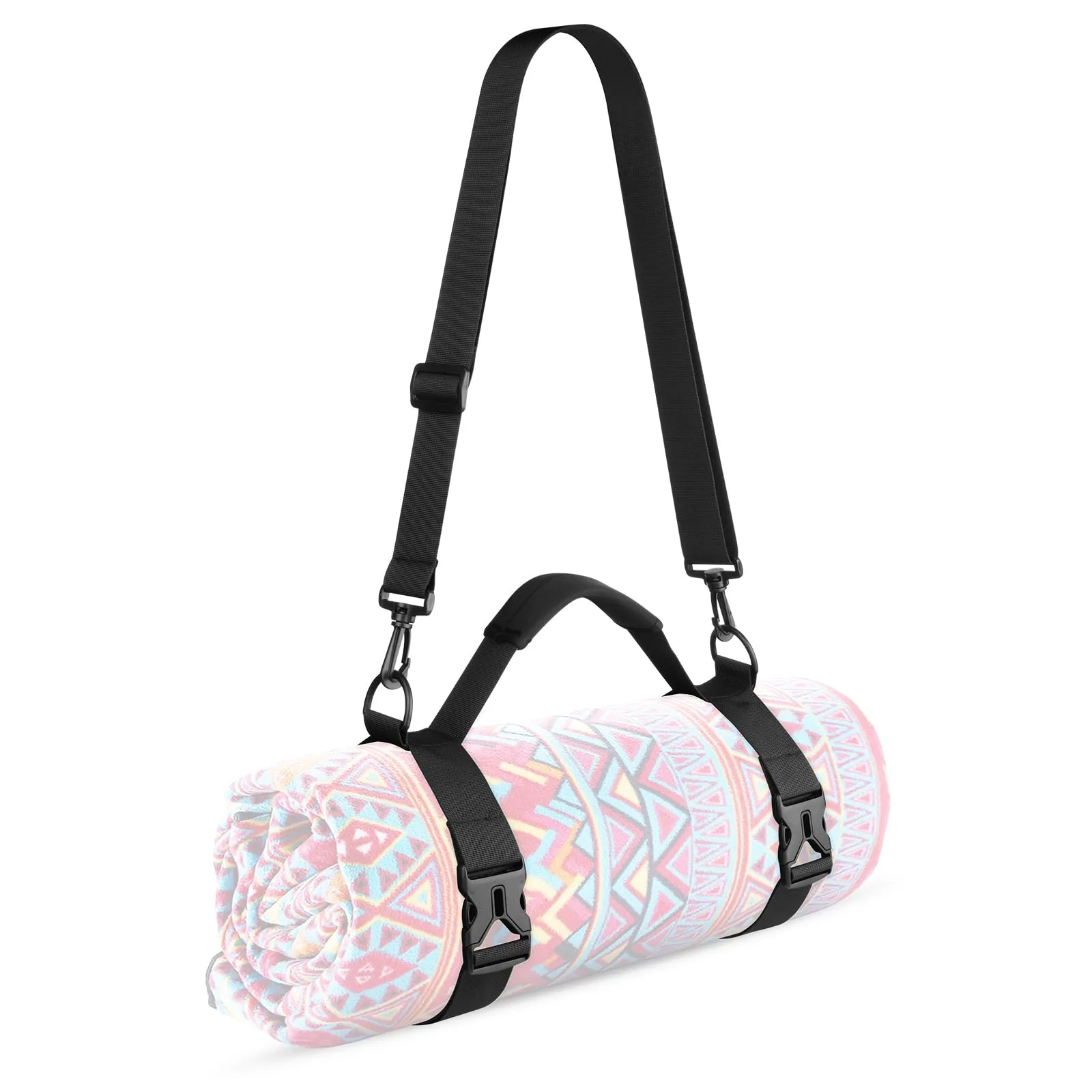 Gaiam yoga blanket strap