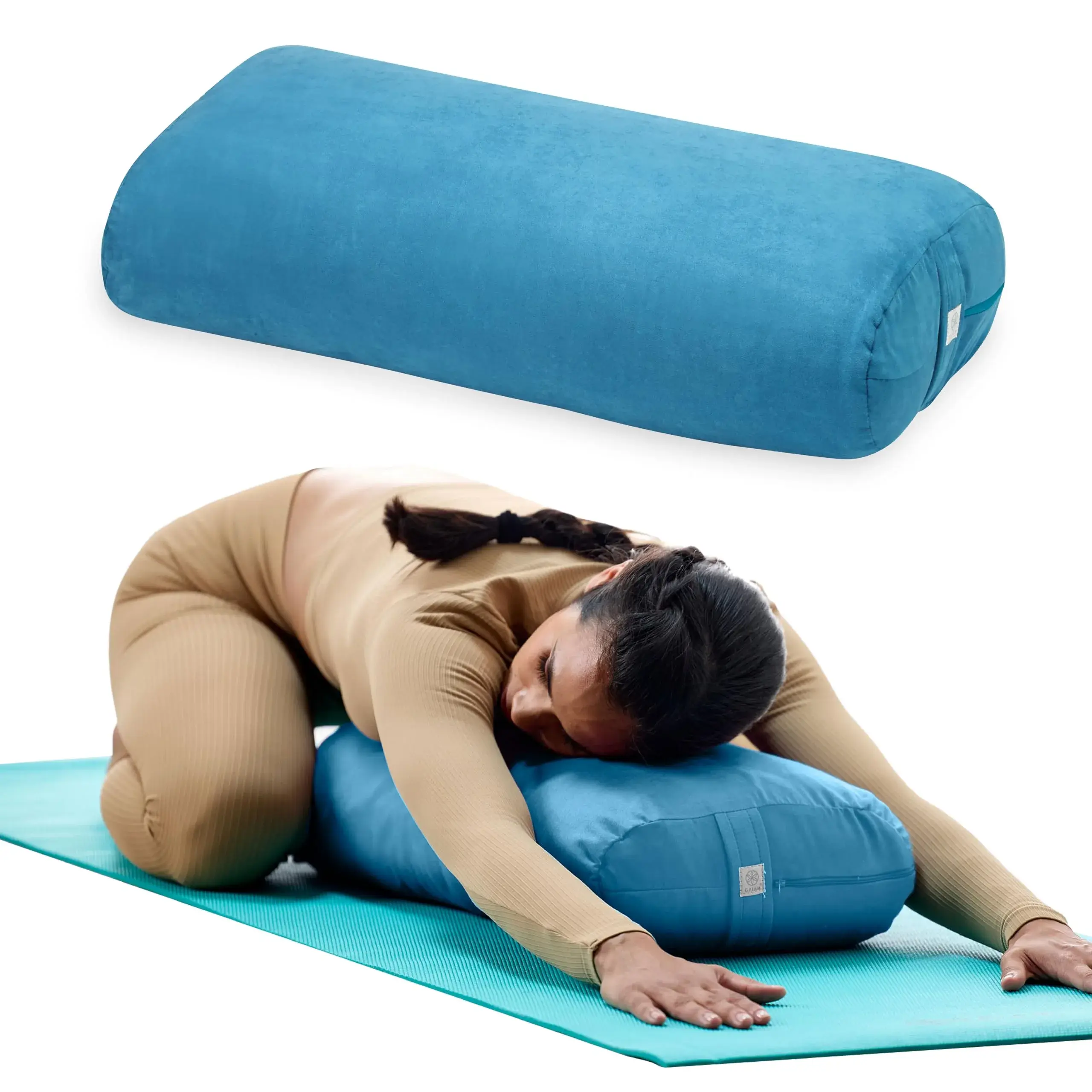 Gaiam yoga bolster pillow
