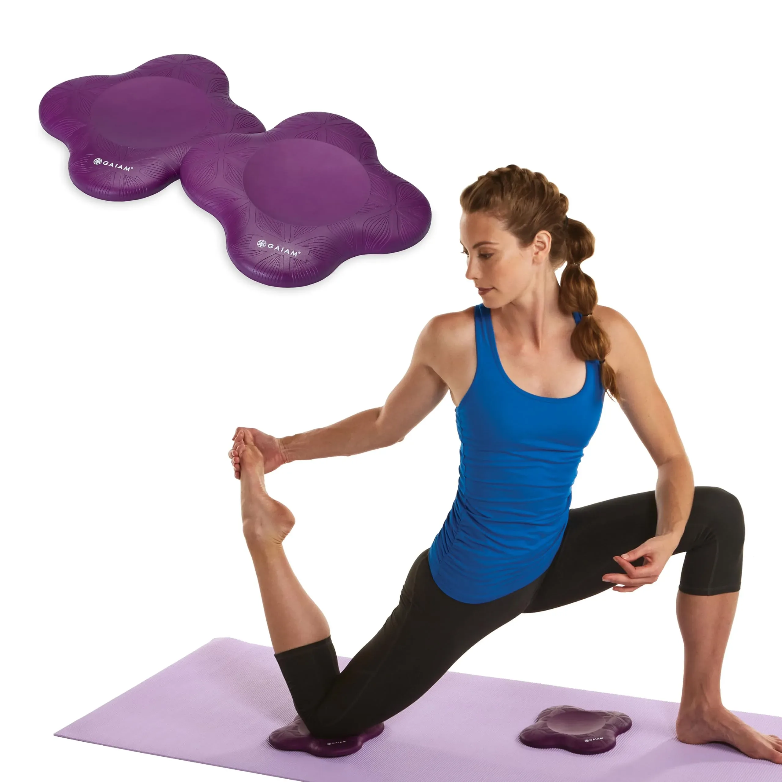Gaiam yoga knee pad image 2