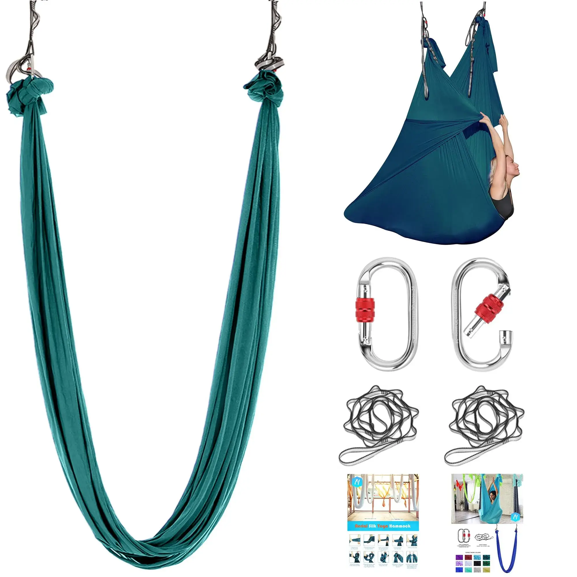 Node Fitness aerial yoga hammock image 2