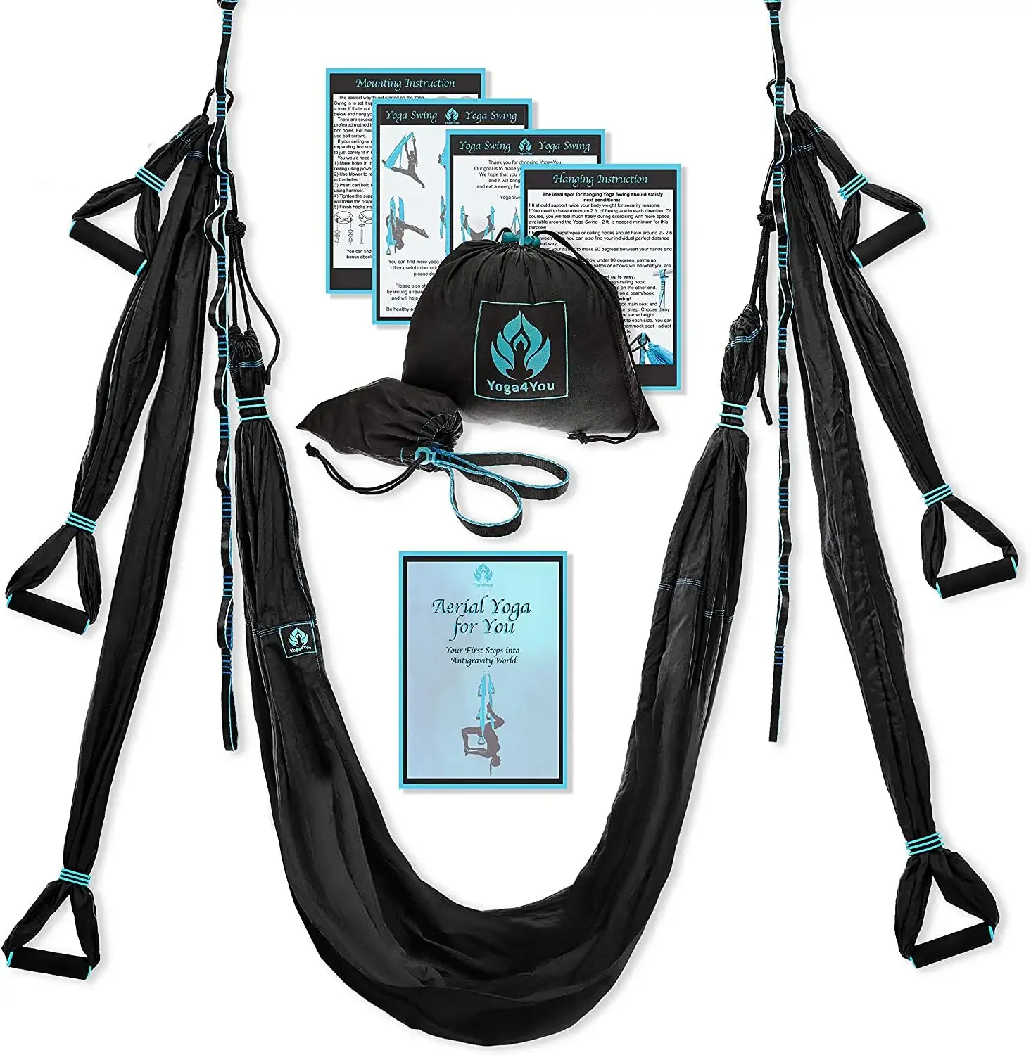 Reehut inversion yoga swing image 3