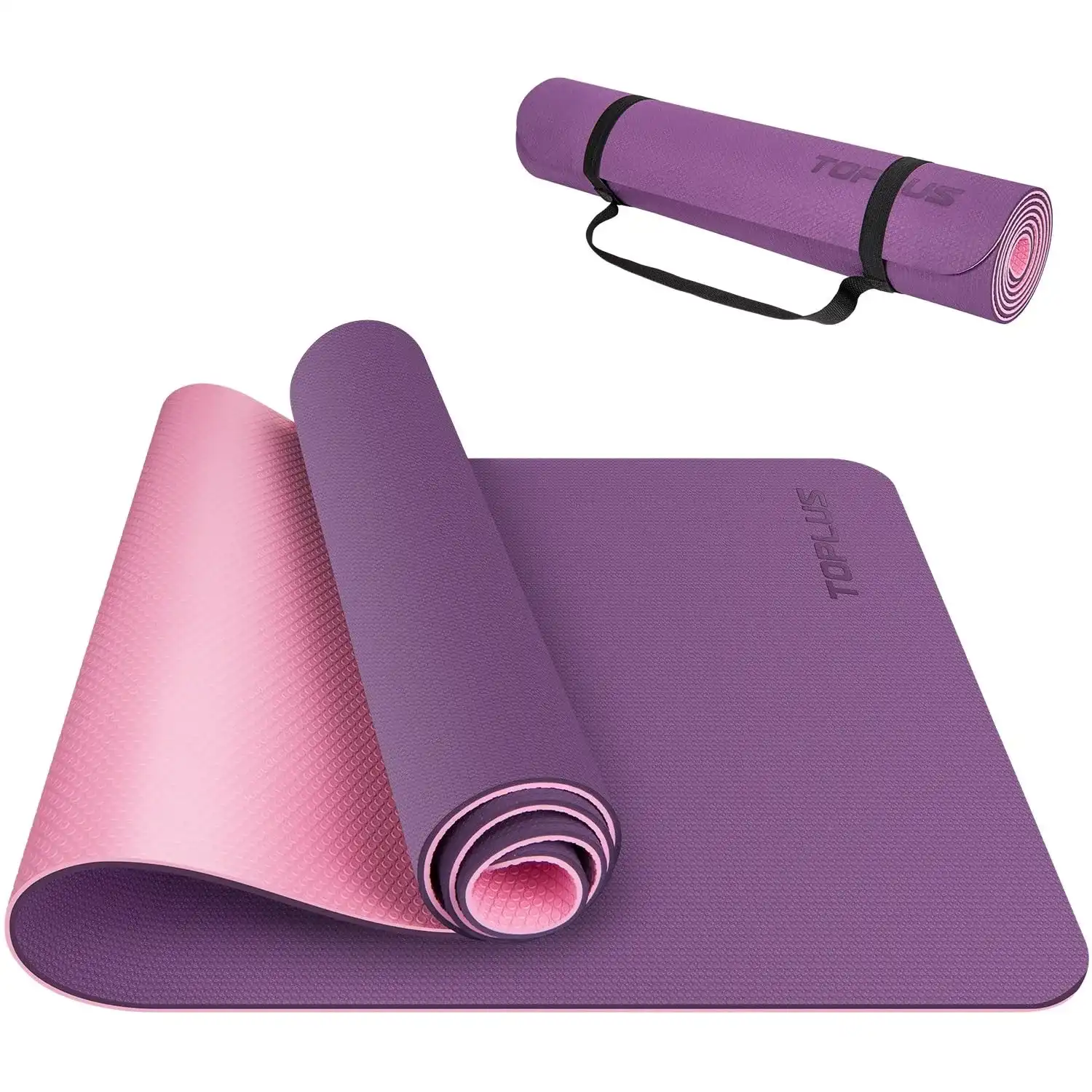 TOPLUS non-slip yoga mat image 2